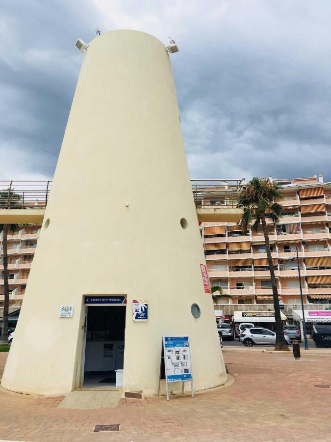 Atico-Duplex En Urb. Penismar En 1ª Linea De Playa Appartement Peñíscola Buitenkant foto