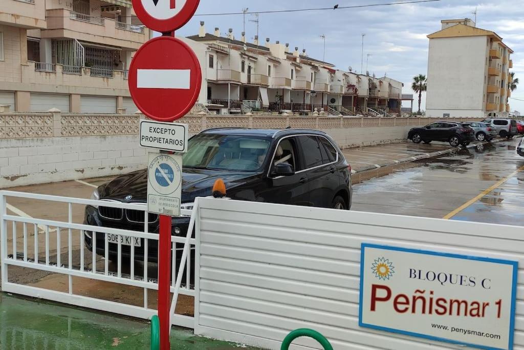 Atico-Duplex En Urb. Penismar En 1ª Linea De Playa Appartement Peñíscola Buitenkant foto
