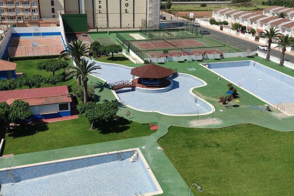 Atico-Duplex En Urb. Penismar En 1ª Linea De Playa Appartement Peñíscola Buitenkant foto