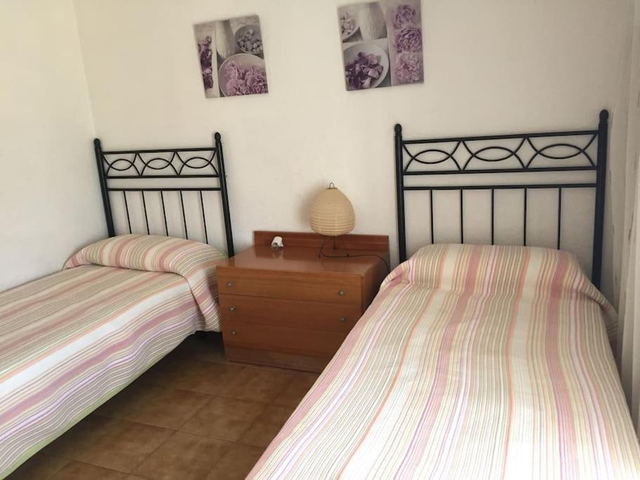 Atico-Duplex En Urb. Penismar En 1ª Linea De Playa Appartement Peñíscola Buitenkant foto