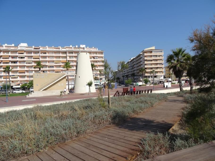 Atico-Duplex En Urb. Penismar En 1ª Linea De Playa Appartement Peñíscola Buitenkant foto