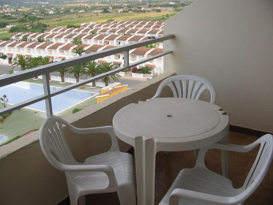 Atico-Duplex En Urb. Penismar En 1ª Linea De Playa Appartement Peñíscola Buitenkant foto