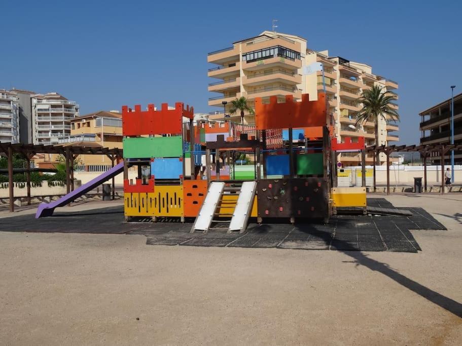 Atico-Duplex En Urb. Penismar En 1ª Linea De Playa Appartement Peñíscola Buitenkant foto